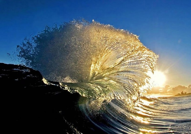 Красивые волны от фотографа Кларка Литтла