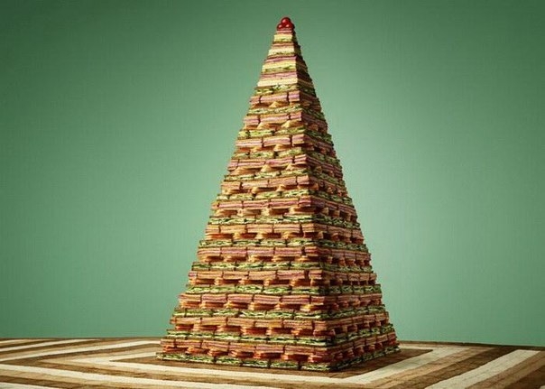 Десертные пирамиды фотографа Сэма Каплана