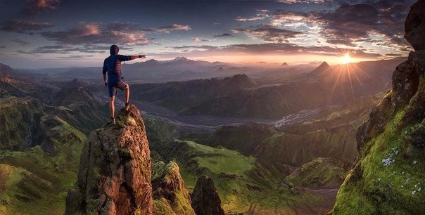 Головокружительные горные пейзажи от бесстрашного фотографа Макса Райва