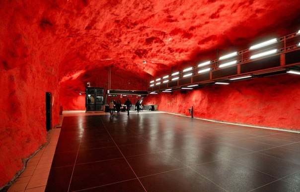 Потрясающий метрополитен Стокгольма