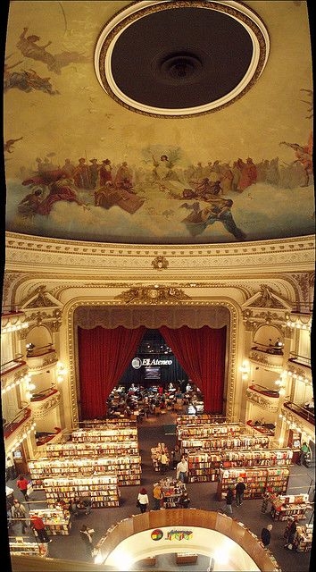 El Ateneo Grand Splendid: самый красивый книжный магазин мира (Аргентина)