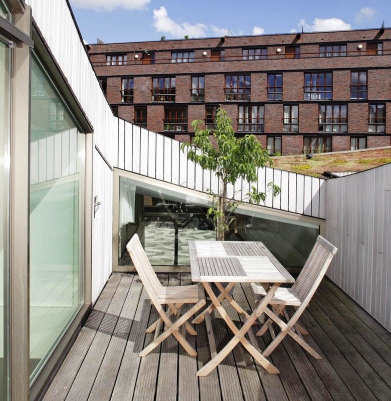 Креативные дома с «зелеными» крышами в Амстердаме (Нидерланды)