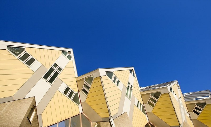 Кубические дома, Роттердам, Нидерланды