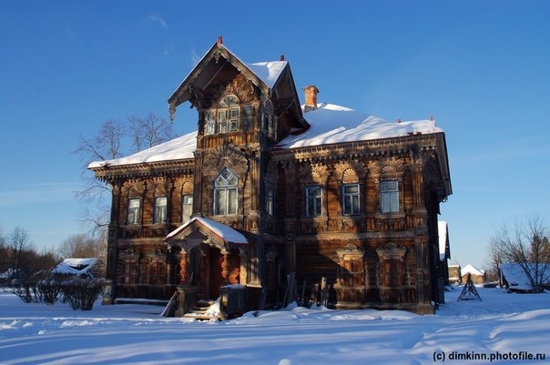 Чухломские терема Костромской области