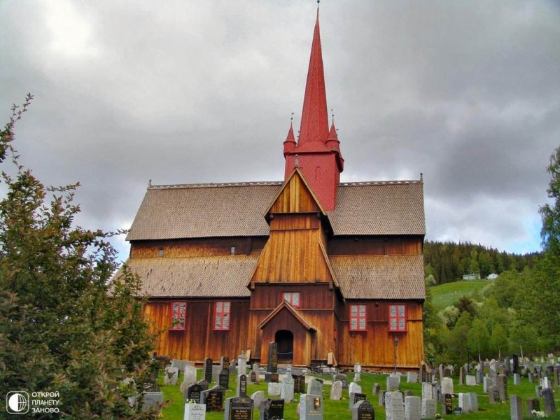 Ставкирки - норвежские деревянные церкви