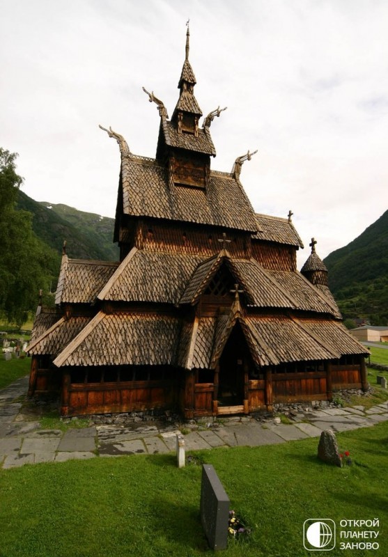 Ставкирки - норвежские деревянные церкви