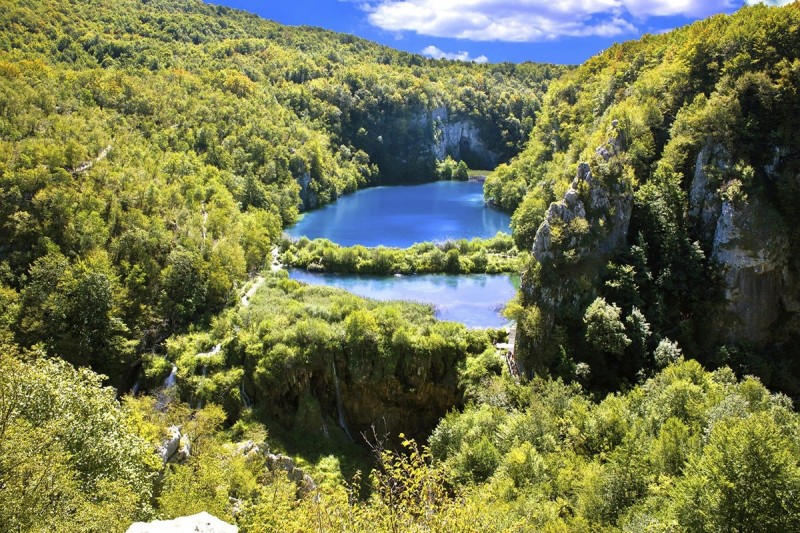 Великолепные Плитвицкие озера, Хорватия