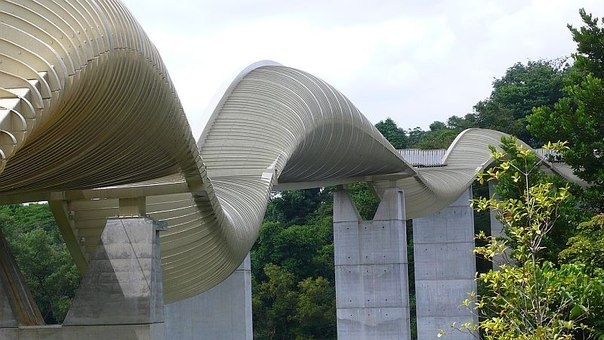 Красивейший мост Волны Хендерсона, Сингапур