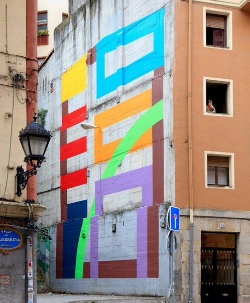 Буйство красок на улицах городов мира в стиле Риоха