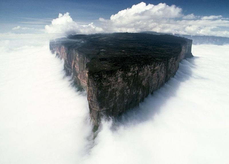 Гора Рорайма, Южная Америка