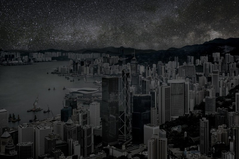 Звездное небо над крупнейшими городами мира