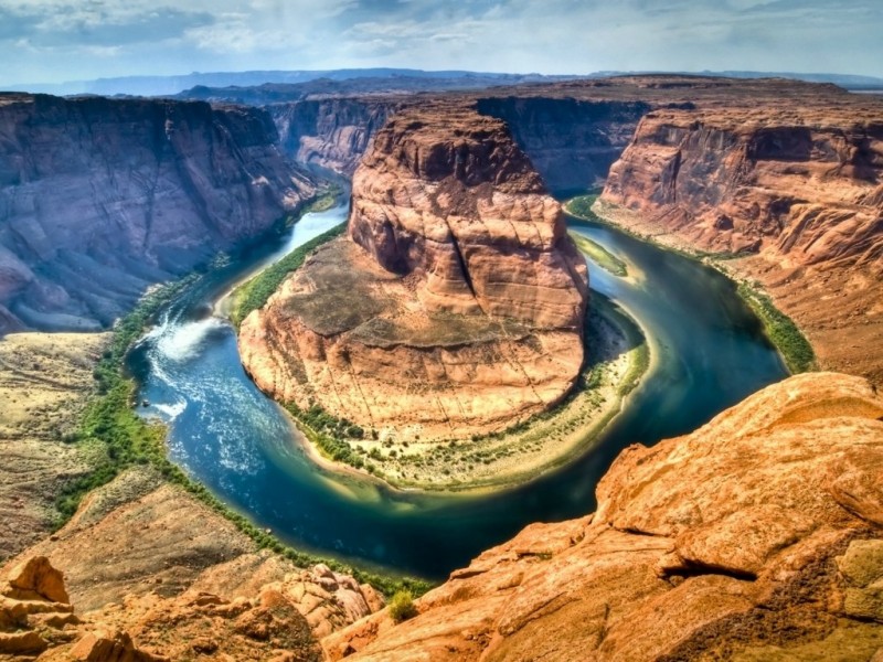 Horseshoe Bend - изгиб реки в Колорадо Horseshoe Bend - изгиб реки в Колорадо