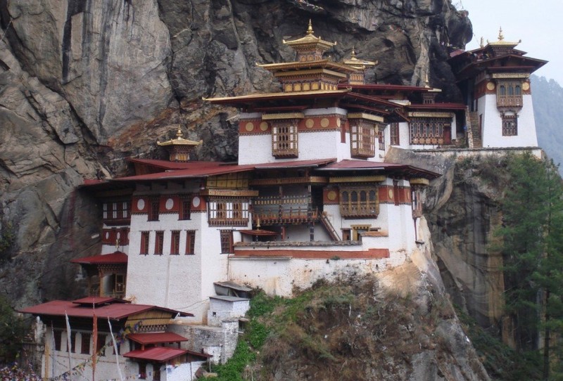 Такцанг-лакханг: скальный монастырь в Бутане 3