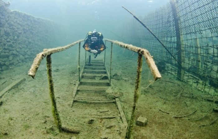 Заброшенная подводная тюрьма в Эстонии