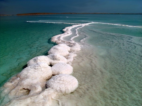 Осолоневшая красота мертвого моря