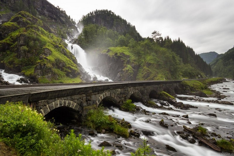 Красивейшие водопады Норвегии