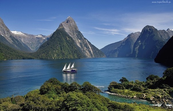 Великолепные пейзажей Новой Зеландии