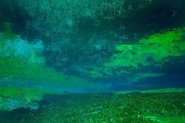 Голубое Озеро - одно из чистейших озер на планете