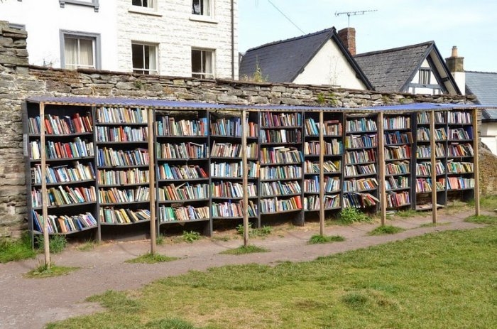Город книг в Уэльсе Город книг в Уэльсе
