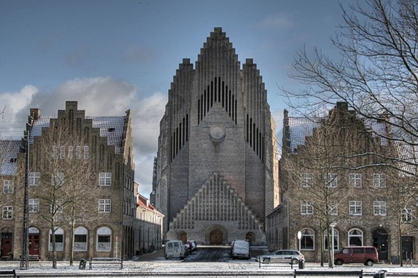 Церковь Грундтвига в Копенгагене, Дания