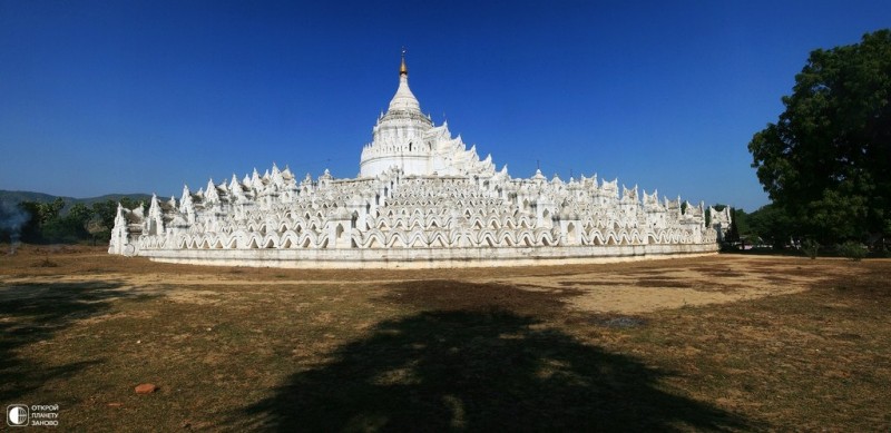 Белая пагода Мингуна, Мьянма 5