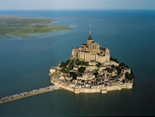 Остров-крепость Мон-Сен-Мишель (Франция) 7