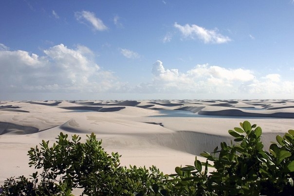 Уникальный парк белых песков в Бразилии
