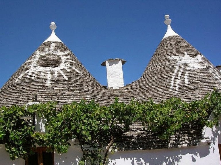 Традиционные дома Трулли в Альберобелло