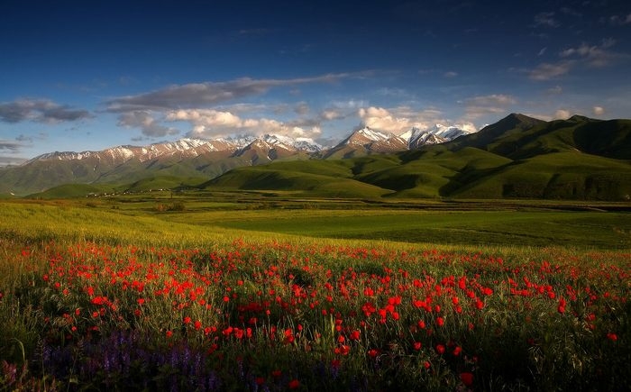 Киргизия, озеро Иссык-Куль