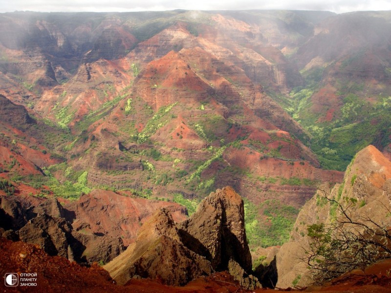 Каньон Ваймеа (Waimea Сanyon), США.