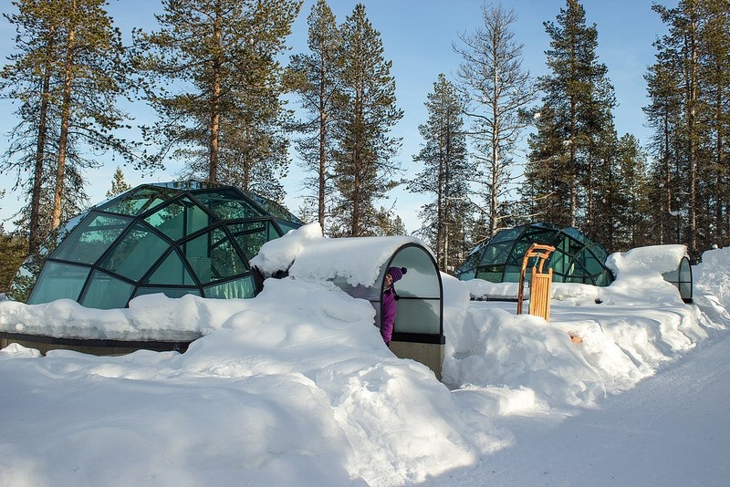 Отель Какслауттанен (Kakslauttanen), Лапландия, Финляндия