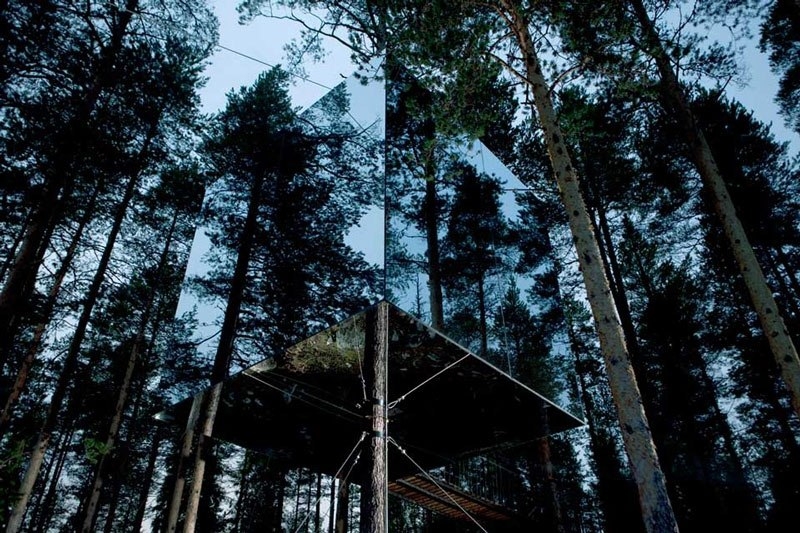 Treehotel в Швеции для любителей природы. Treehotel в Швеции для любителей природы.