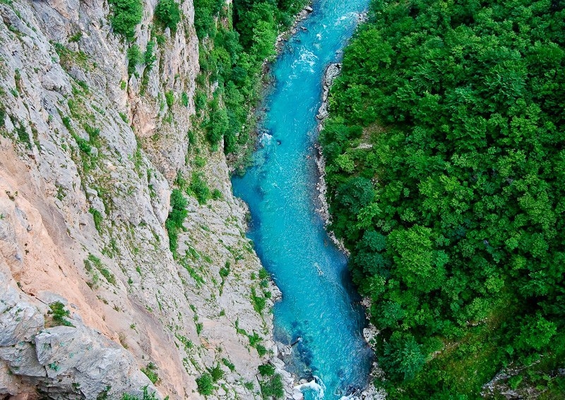 Река Тара в парке Дурмитор, Черногория