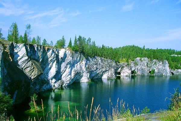 Мраморный каньон Рускеала Мраморный каньон Рускеала