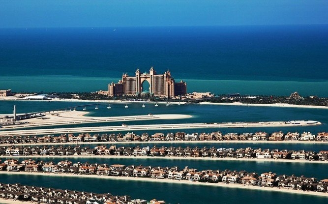 Пальма Джумейра (Palm Jumeirah) - элитный остров в Дубай, ОАЭ