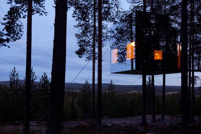 Treehotel в Швеции для любителей природы. Treehotel в Швеции для любителей природы.