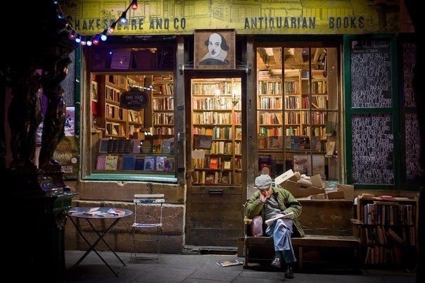 Книжные магазины Парижа