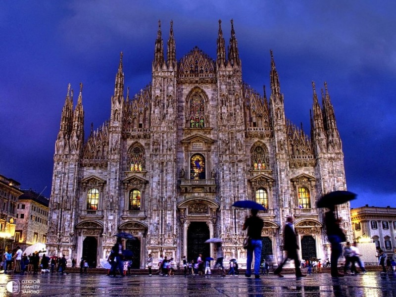Милан - столица региона Ломбардия и второй по величине город Италии. 0