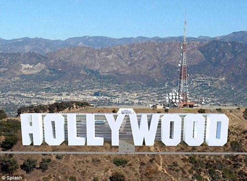 История надписи HOLLYWOOD.