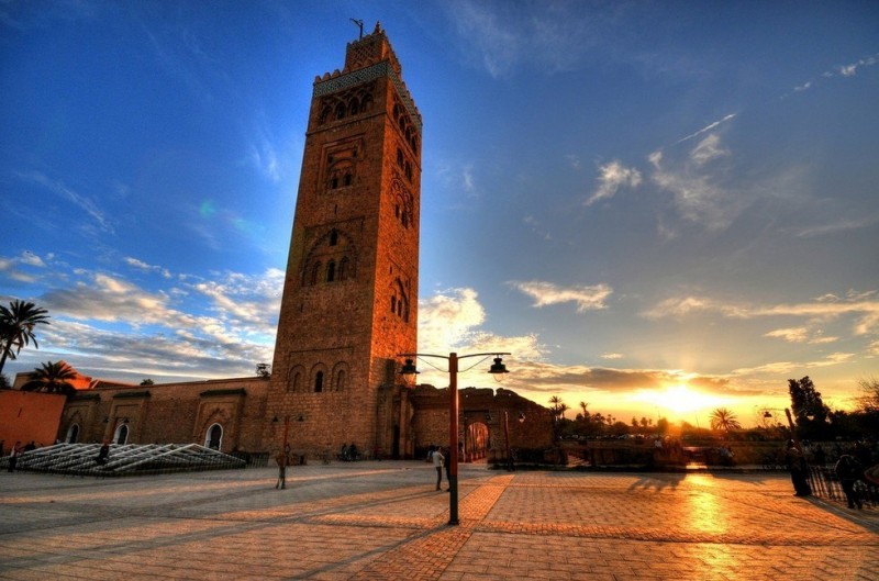 Мечеть Кутубия в Марракеше (Марокко)