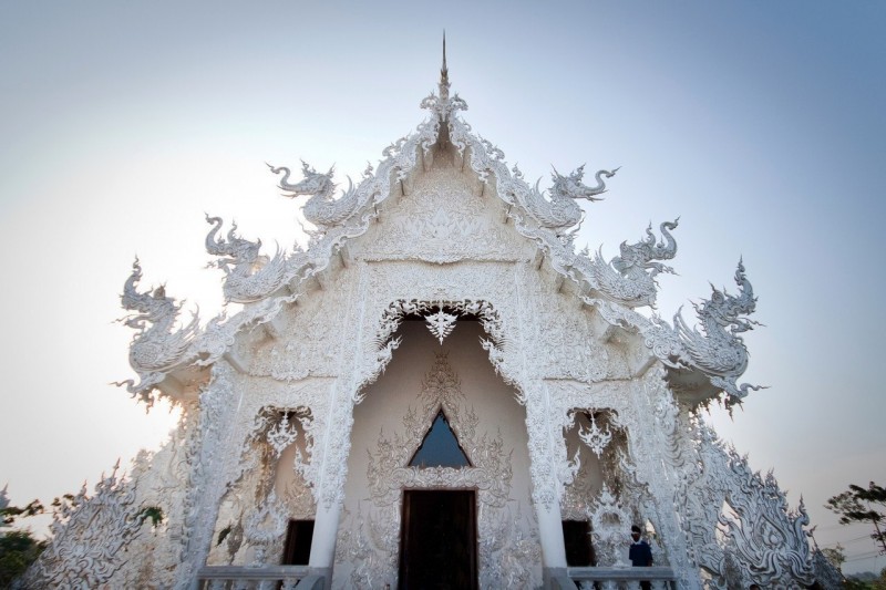 Белый храм, Чианг Рай, Тайланд