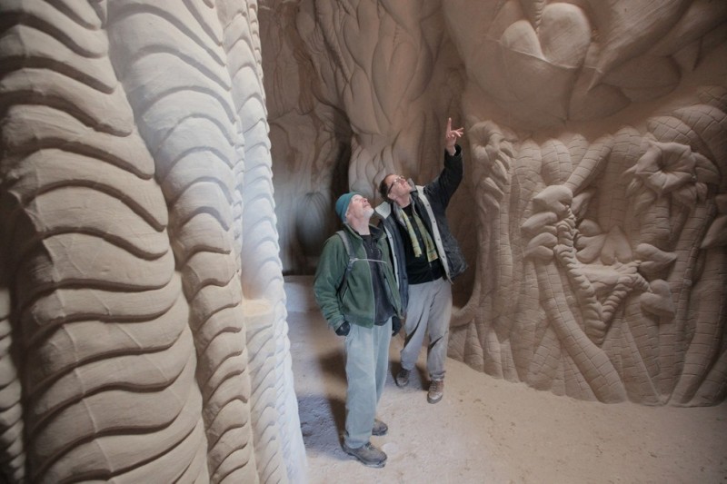 Пещеры в Нью-Мексико: рукотворные шедевры от Ра Паулета (США)