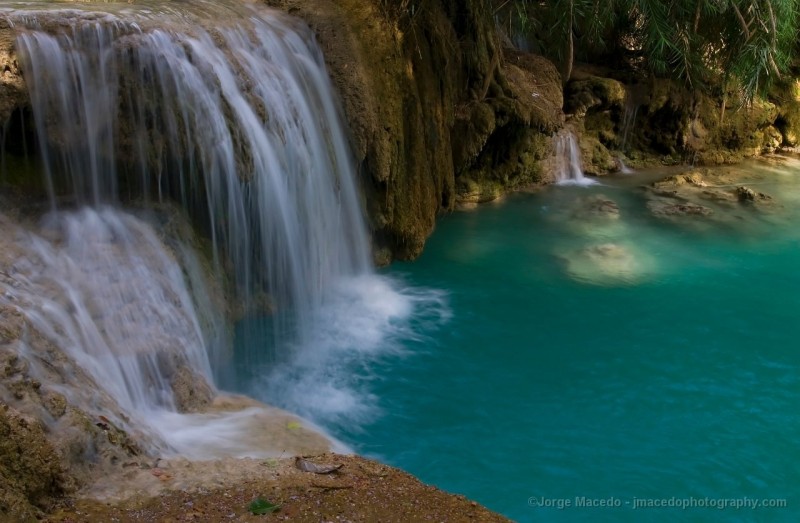 Водопад Куанг Си в Лаосе Водопад Куанг Си в Лаосе