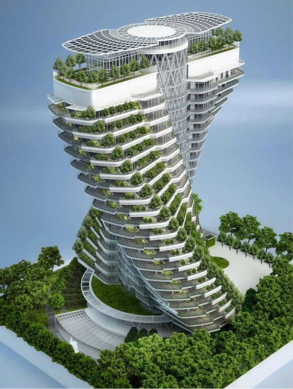 Башня Agora Garden в Тайване