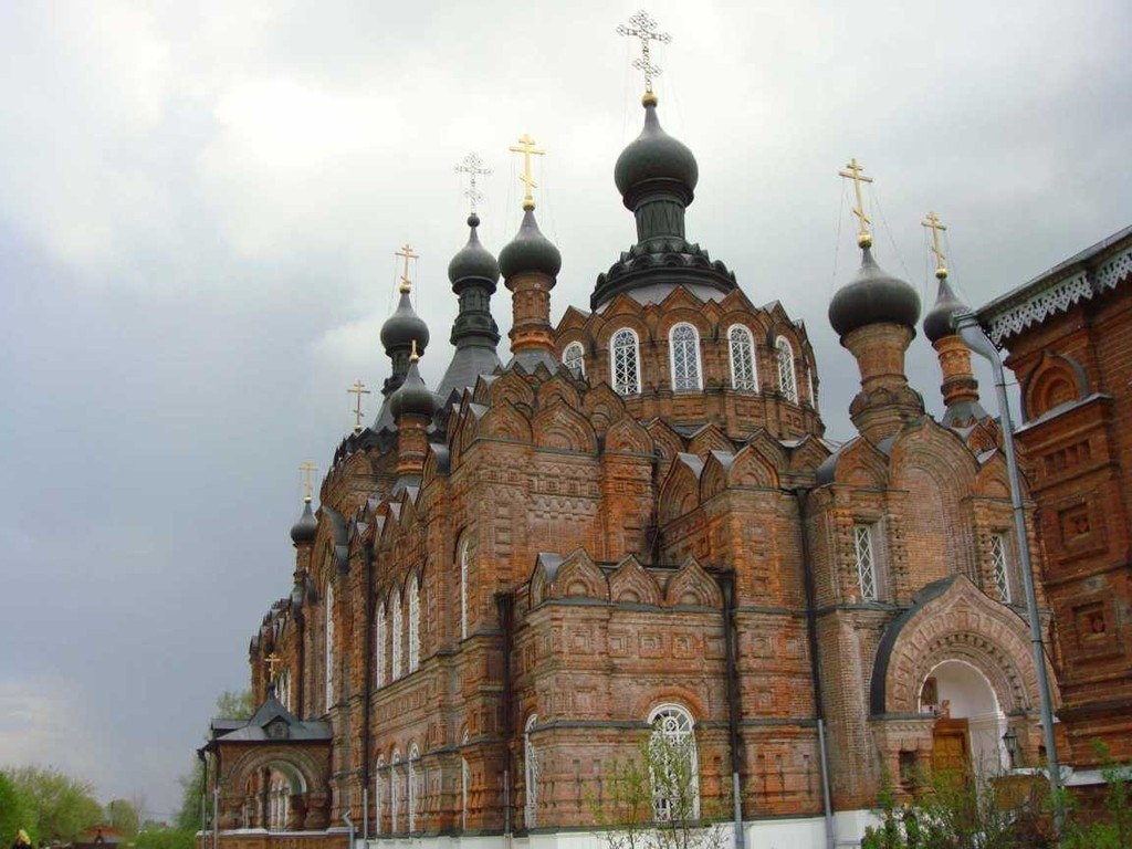 Женский монастырь в Калужской области Шамординский