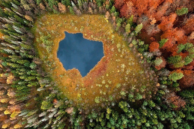Аэрофотографии польской природы от Каспера Ковальски