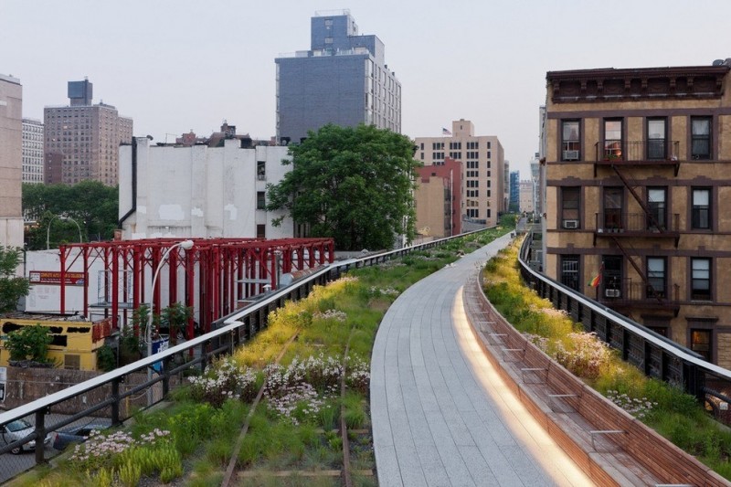 Парк Хай-Лайн: зеленая крыша Манхеттена