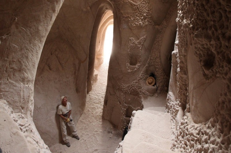Пещеры в Нью-Мексико: рукотворные шедевры от Ра Паулета (США)