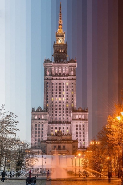 Как выглядят мировые достопримечательности в разное время суток Как выглядят мировые достопримечательности в разное время суток