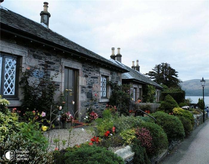 Очаровательная деревня Лусс в Шотландии
